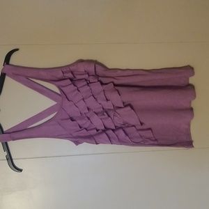 Womens Maurcies racerback tank top size medium